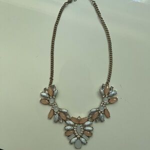 Le Chateau Gold Statement Necklace
